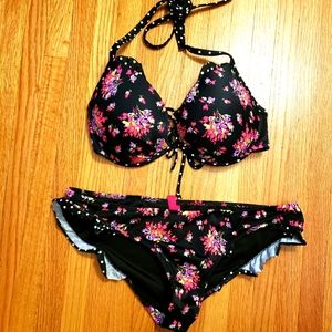Victoria's Secret Fabulous Bikini Floral Dots